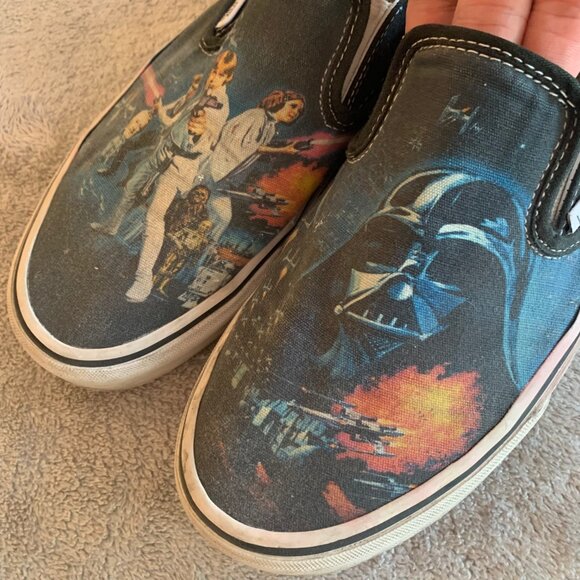 Star Wars x Vans Men's Slip On Size 10 - Picture 2 of 4